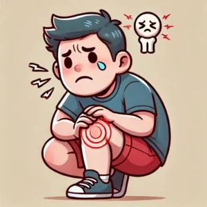 슬개건염으로 무릎통증