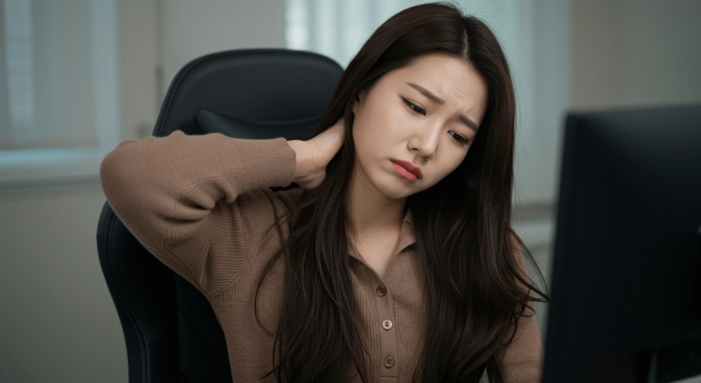 뒷목통증