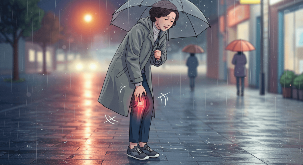 비오는날무릎통증