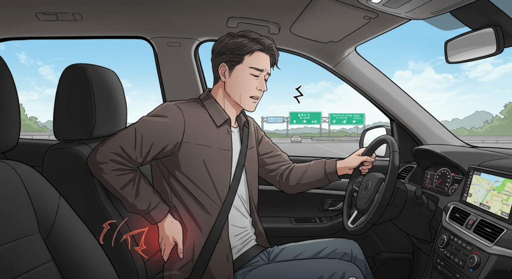 운전후허리통증