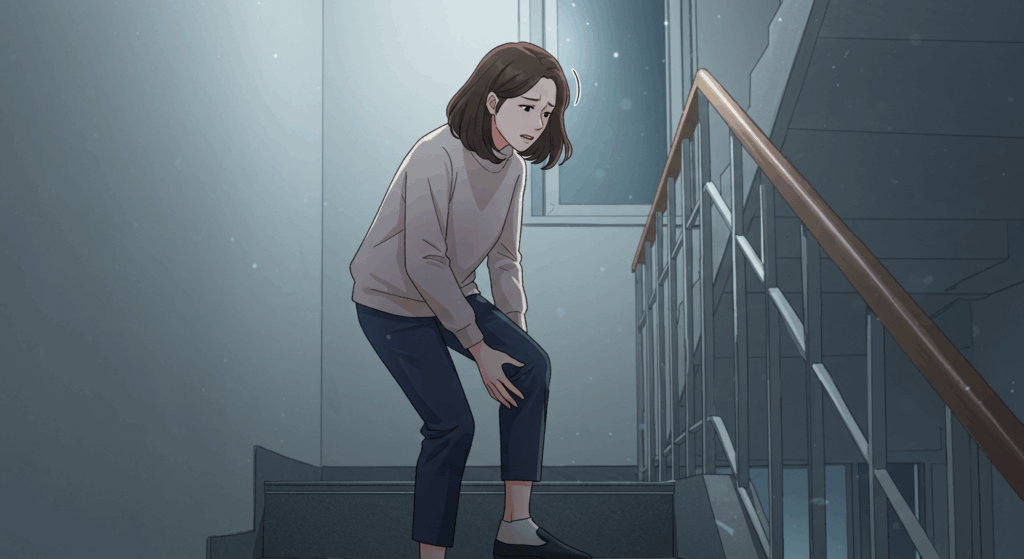 계단무릎통증