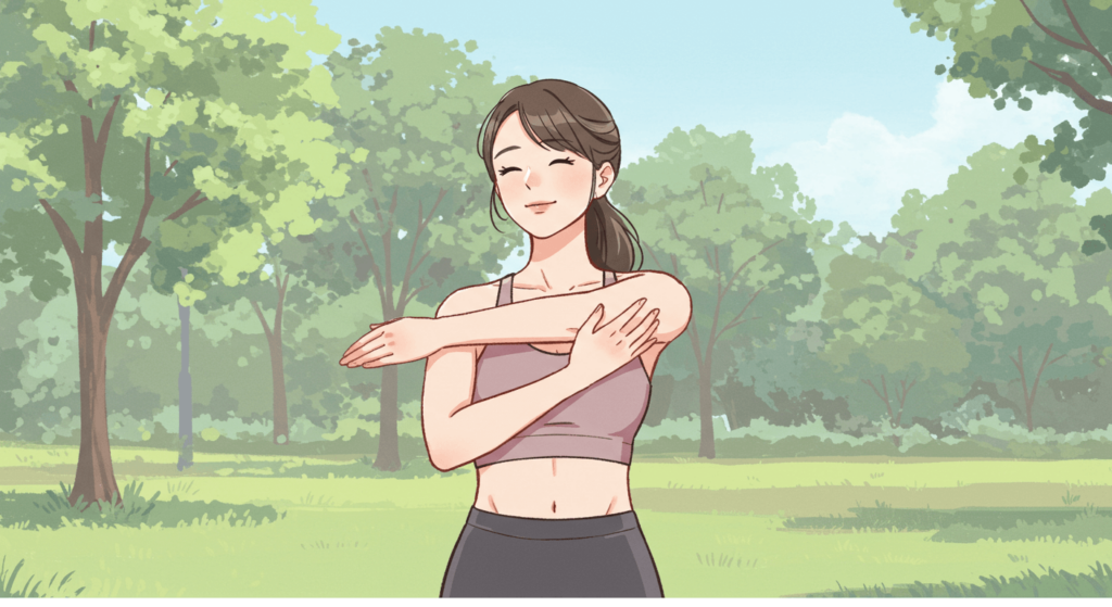 팔꿈치스트레칭
