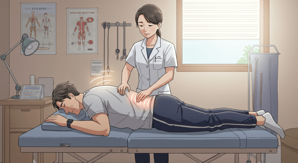 허리물리치료